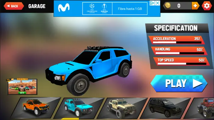 Offroad SUV Jeep Driving Games android App screenshot 4